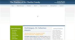 Desktop Screenshot of drconsky.com